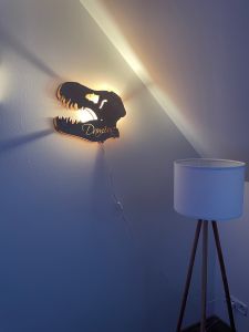 Detská lampička- T-Rex